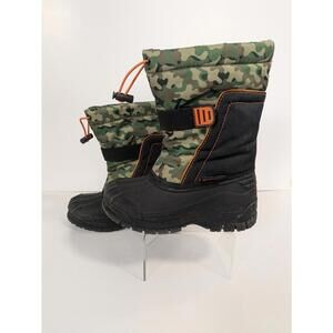 George Toddler Boys Winter Boots Camouflage Size 11